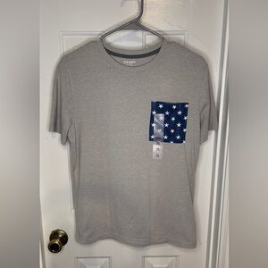 NWT FOURTH OF JULY OLD NAVY POCKET SHORT SLEEVE SHIRT